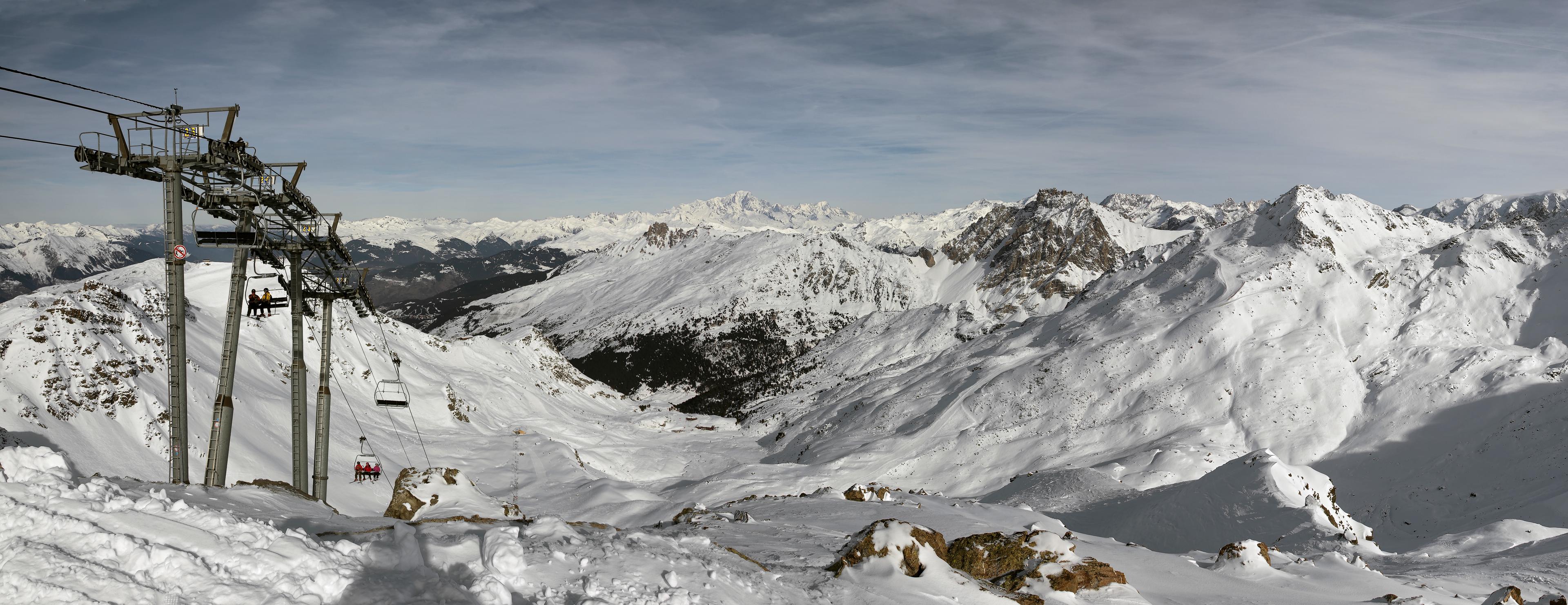 Skigebied Les Trois Vallées